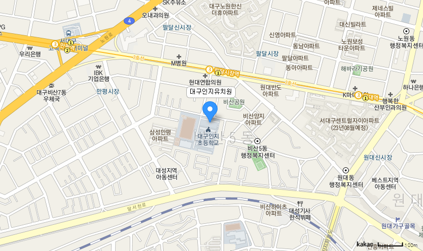 학교 찾아오시는 길 지도